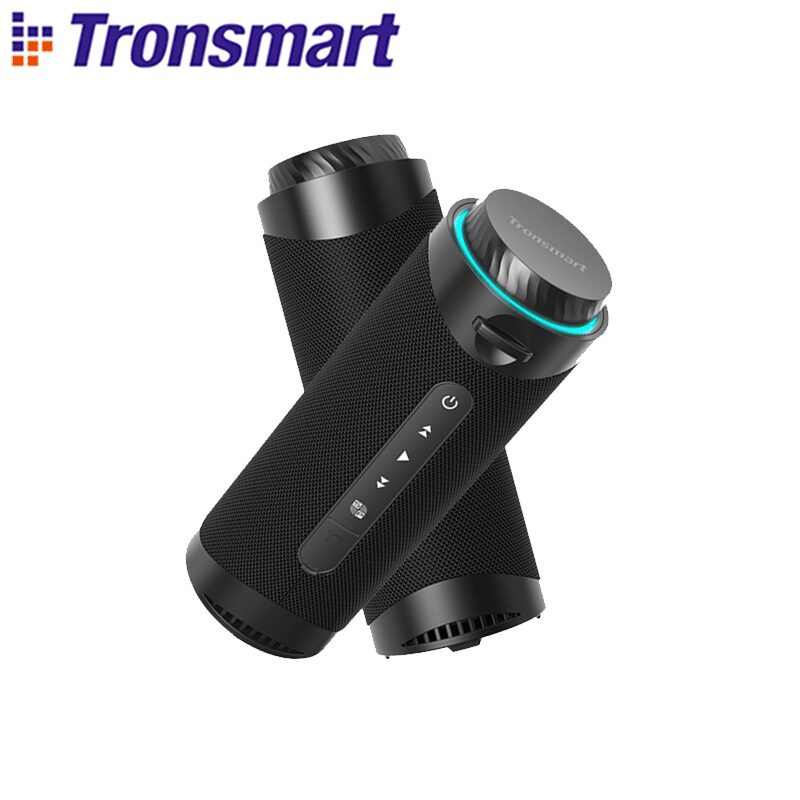 Tronsmart T7 Mini Speaker Portable Speaker with Bluetooth 5.3, Balanced  Bass, IPX7 Waterproof, LED Modes for Camping, Outdoor